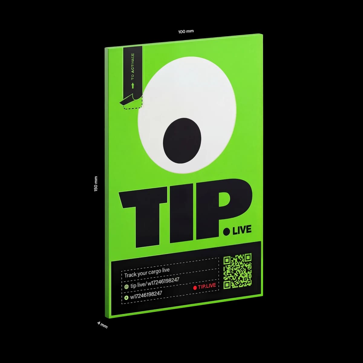 TIP tracking label product